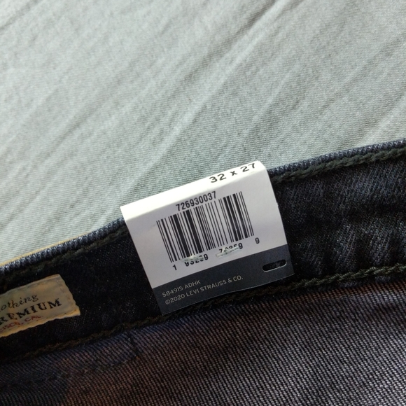 Levi's Ribcage Jeans Black Feeling Cagey - Picture 11 of 12